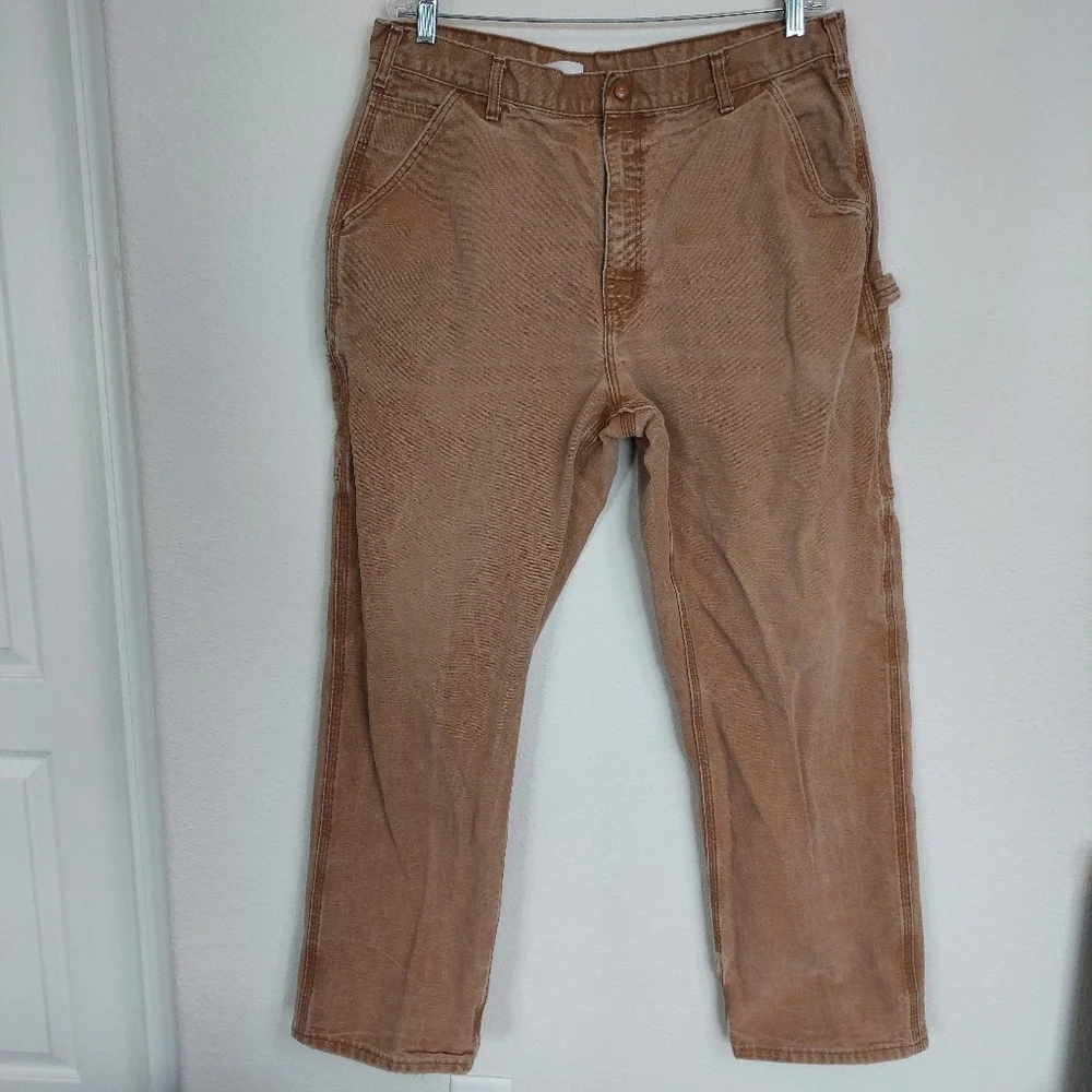 Carhartt FR Duck Canvas Utility Work Pants Size 38×32